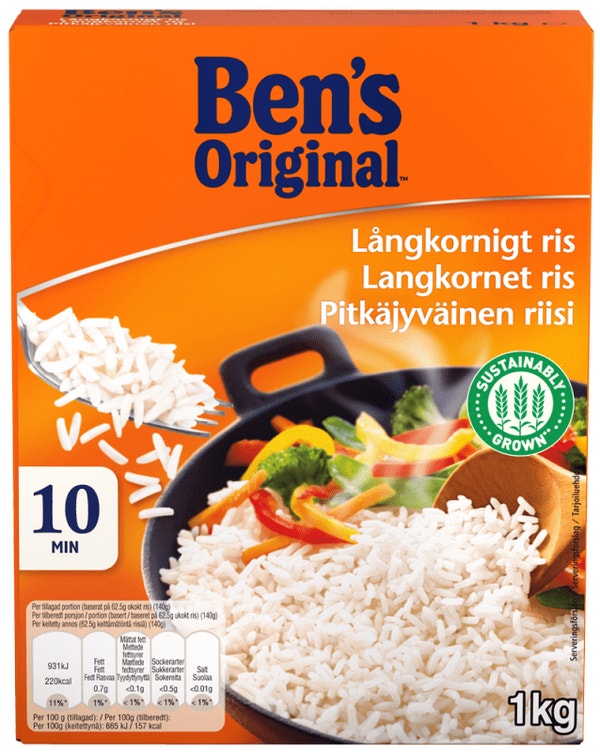 Ben´s Original™ Pitkäjyväinen 10min 1kg